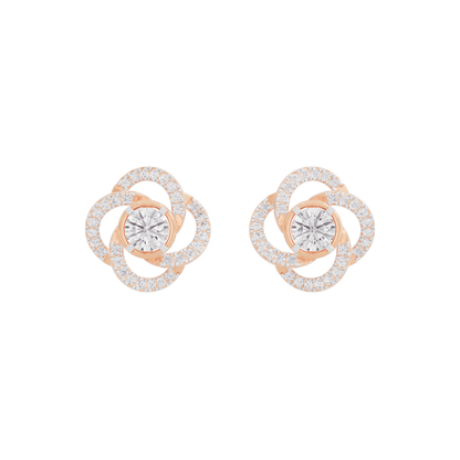 Eterna Eclat Diamond Bloom Earrings