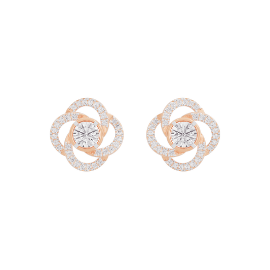 Eterna Eclat Diamond Bloom Earrings