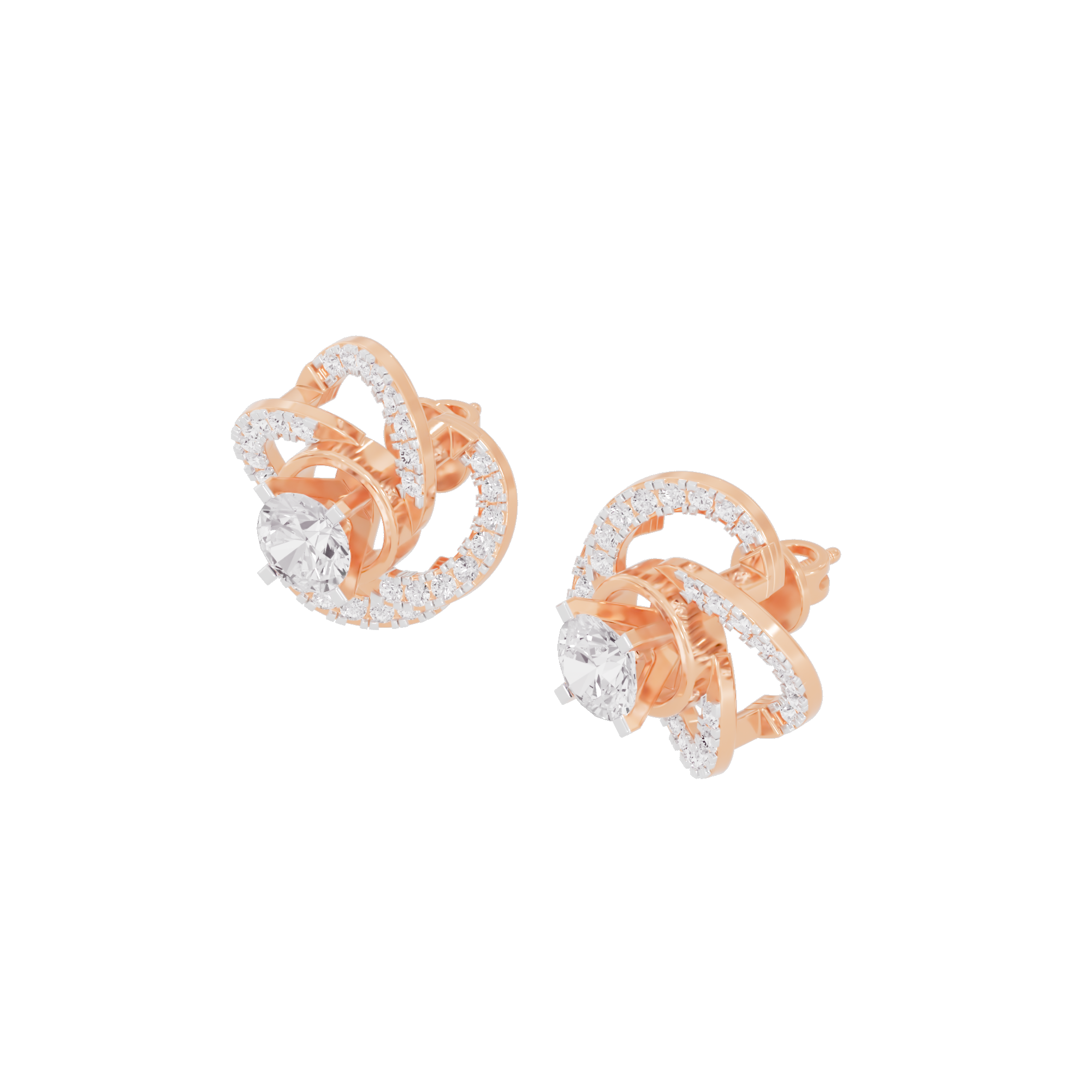 Eterna Eclat Diamond Bloom Earrings
