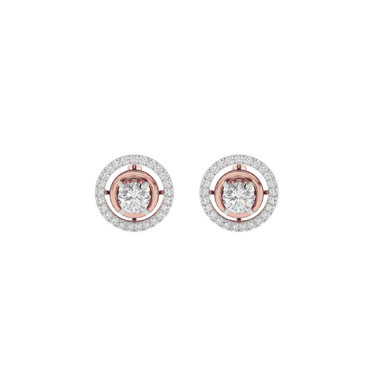 Majestic Mirage Earrings 18 KT / Rose Gold