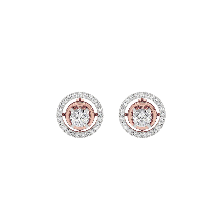 Majestic Mirage Earrings 18 KT / Rose Gold