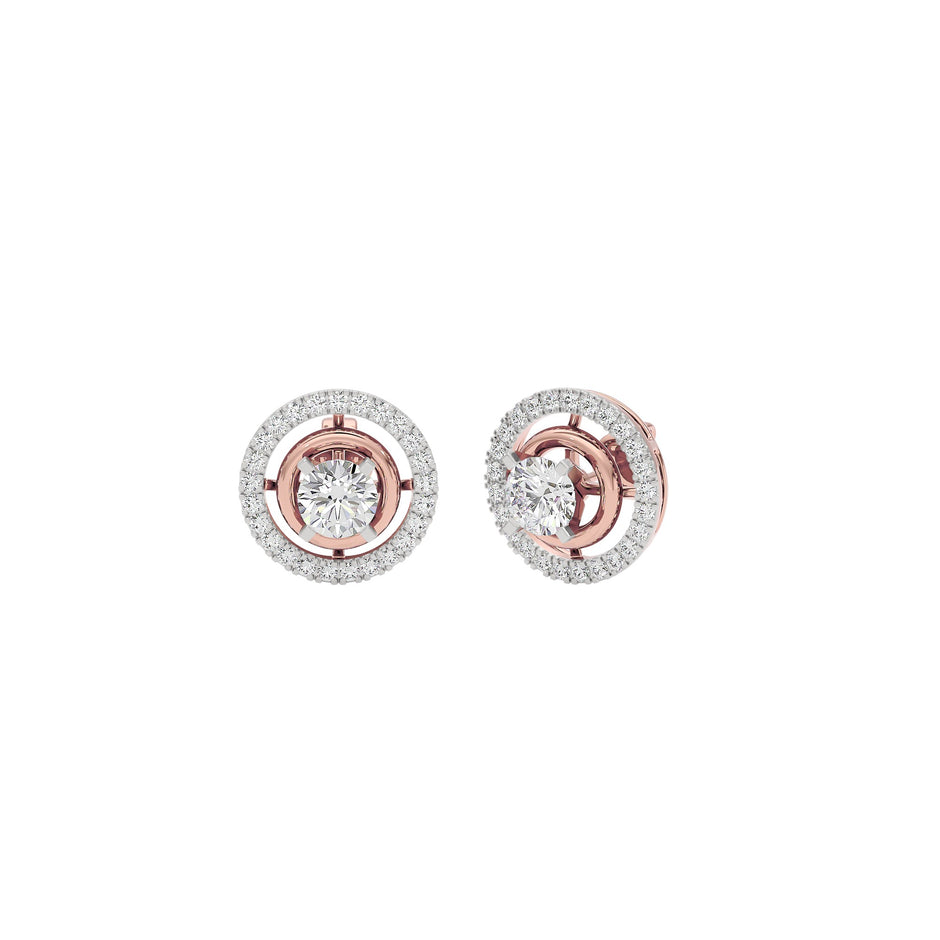 Majestic Mirage Earrings 18 KT / Rose Gold