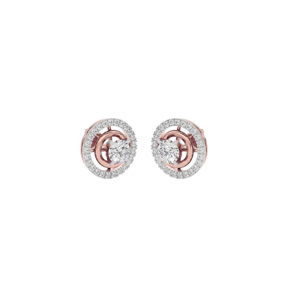 Majestic Mirage Earrings 18 KT / Rose Gold