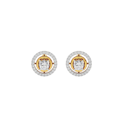 Majestic Mirage Earrings 18 KT / Yellow Gold