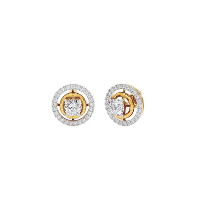 Majestic Mirage Earrings 18 KT / Yellow Gold