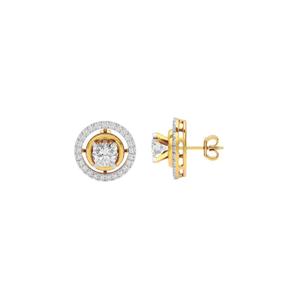 Majestic Mirage Earrings 18 KT / Yellow Gold