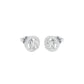 Radiant Reverie Diamond Earrings 18 KT / White Gold