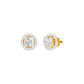 Radiant Reverie Diamond Earrings 18 KT / Yellow Gold