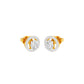 Radiant Reverie Diamond Earrings 18 KT / Yellow Gold