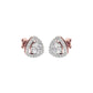 Diamond Ornate Earrings 18 KT / Rose Gold