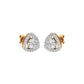 Diamond Ornate Earrings 18 KT / Yellow Gold