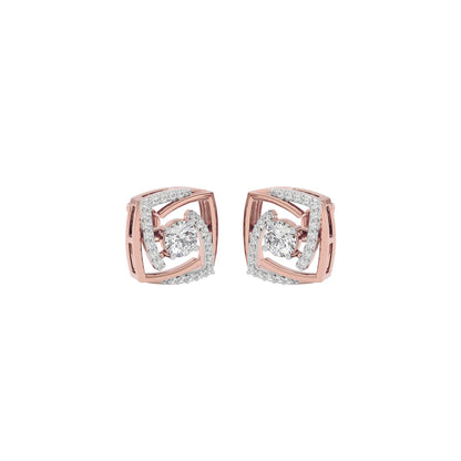 Twilight Saga Diamond Earrings 18 KT / Rose Gold