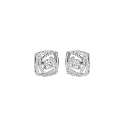 Twilight Saga Diamond Earrings 18 KT / White Gold