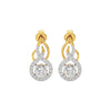 Celestial Serenity Diamond Earrings 18 KT / Yellow Gold