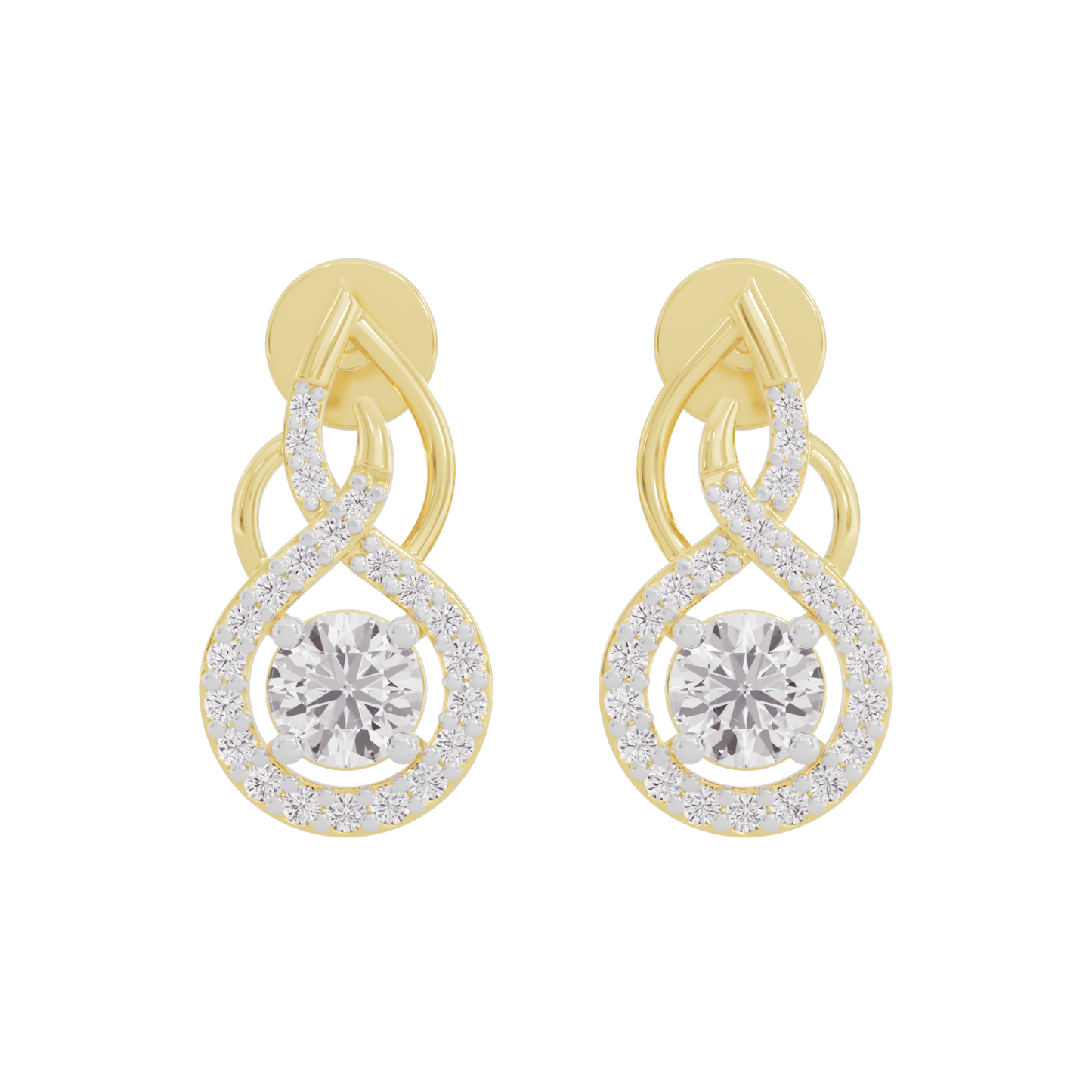 Celestial Serenity Diamond Earrings