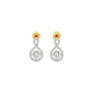 Lustrous Liaison Diamond Earrings 18 KT / Yellow Gold