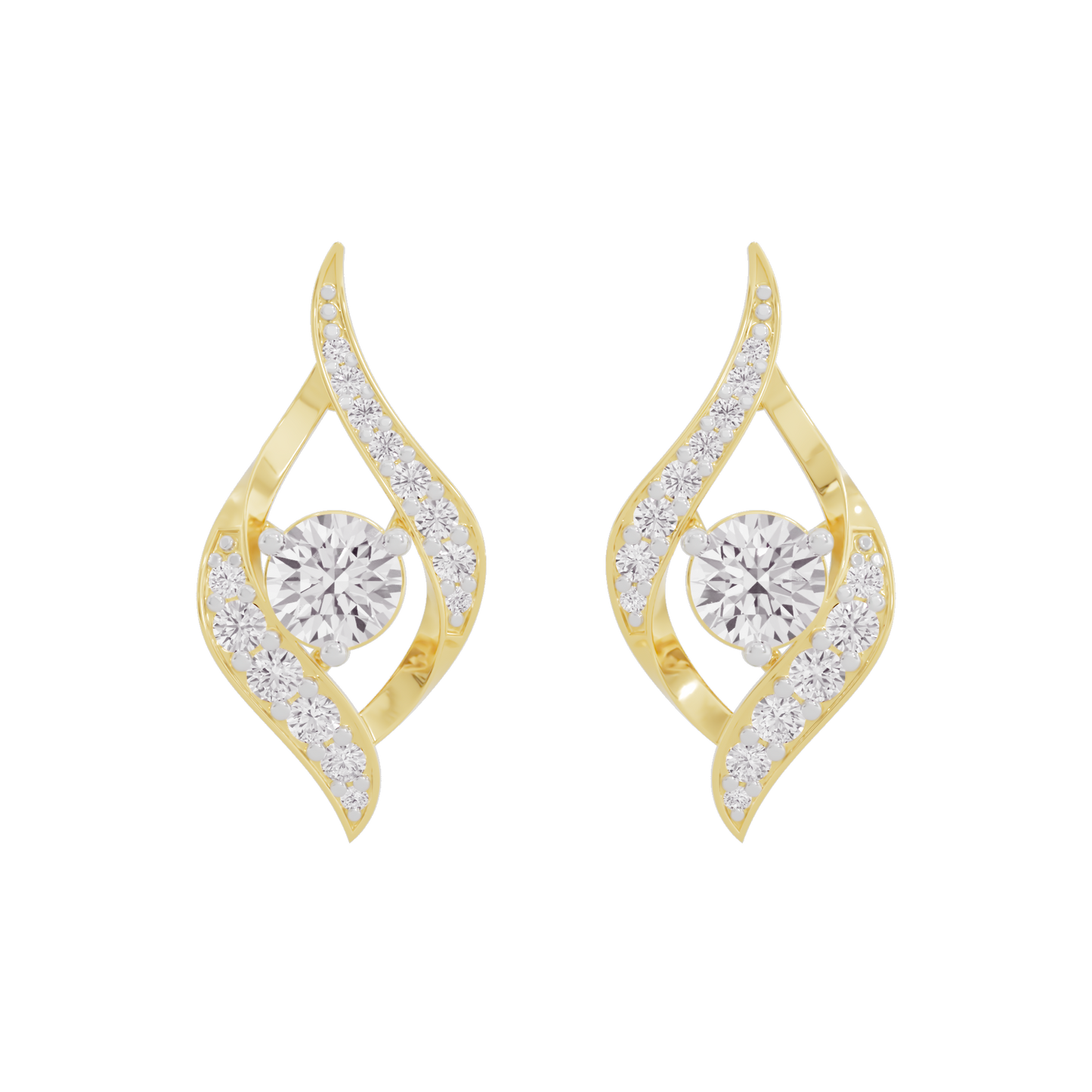 Elegance Echo Diamond Earrings