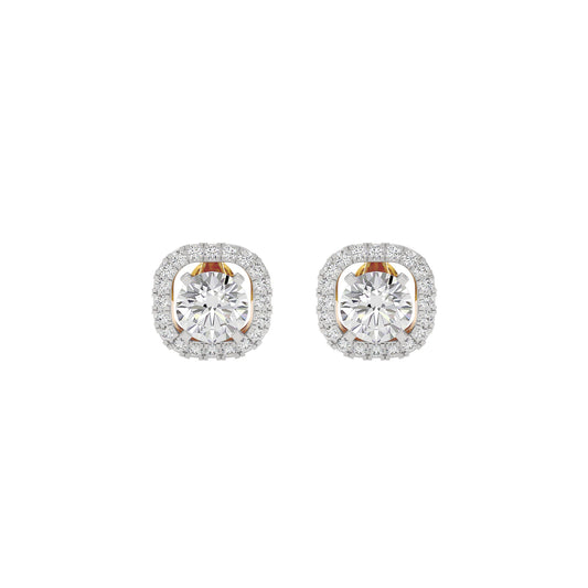 Majestic Mirage Diamond Earrings 18 KT / Yellow Gold
