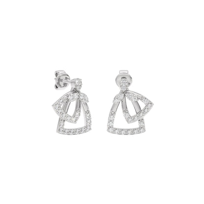 Diamond Vibe Earring 18 KT / White Gold