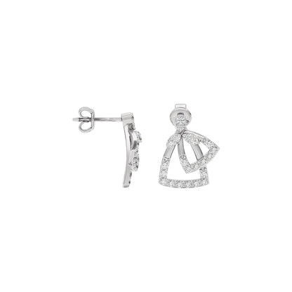 Diamond Vibe Earring 18 KT / White Gold