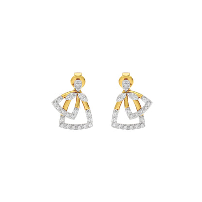 Diamond Vibe Earring 18 KT / Yellow Gold