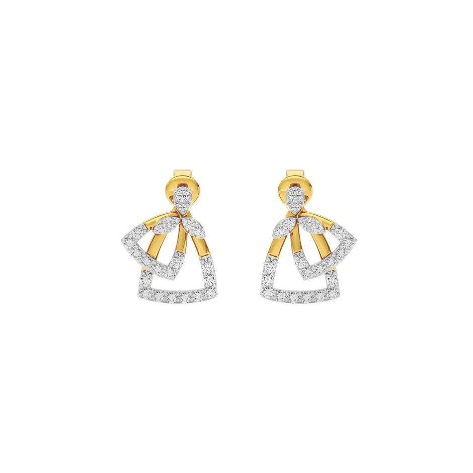 Diamond Vibe Earring 18 KT / Yellow Gold