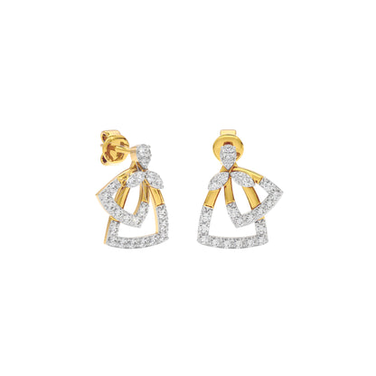 Diamond Vibe Earring 18 KT / Yellow Gold