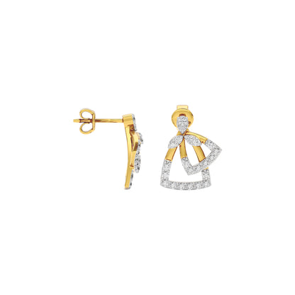 Diamond Vibe Earring 18 KT / Yellow Gold