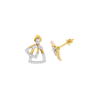 Diamond Vibe Earring 18 KT / Yellow Gold