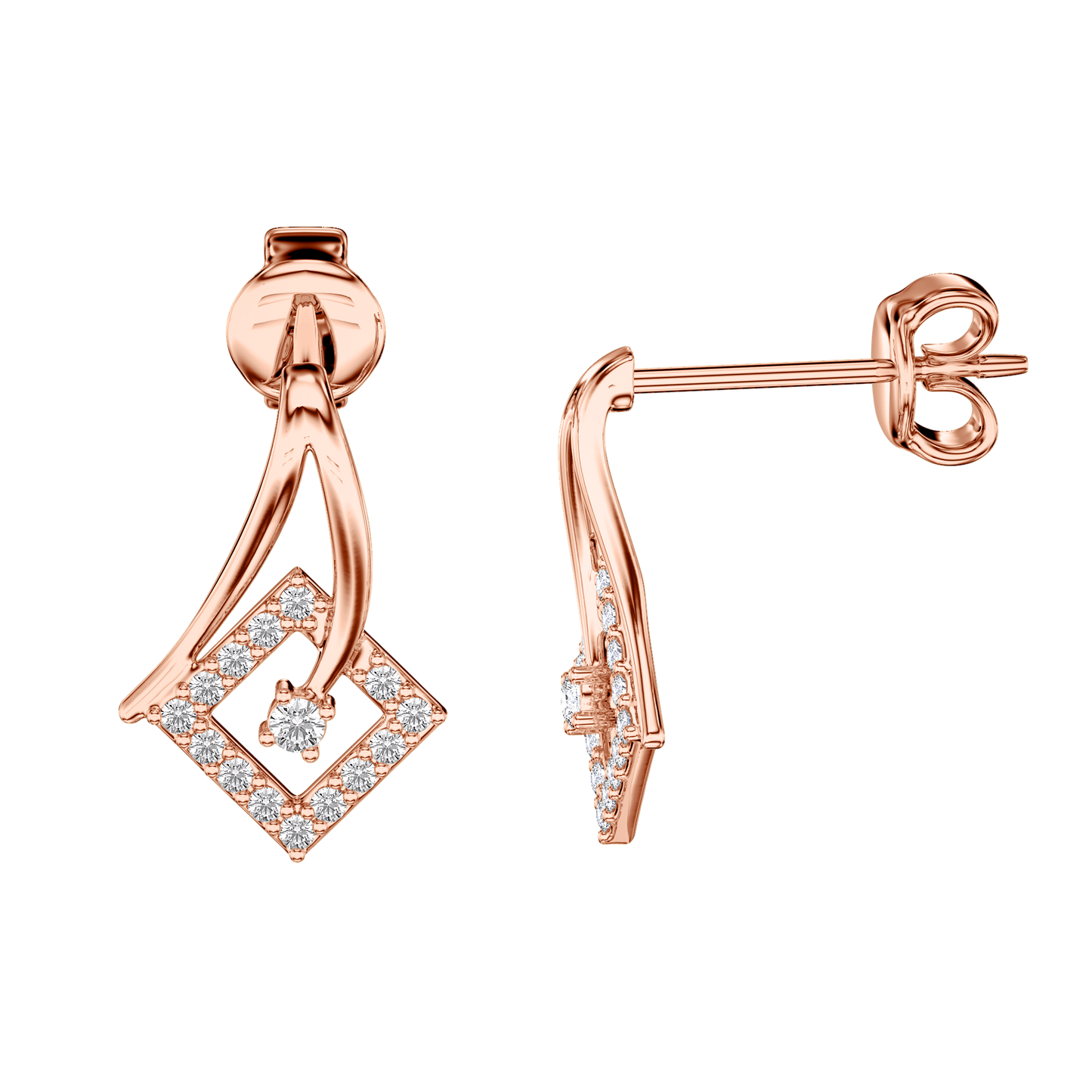 Infinite Brilliance Diamond Earrings