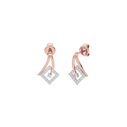 Infinite Brilliance Diamond Earrings 18 KT / Rose Gold