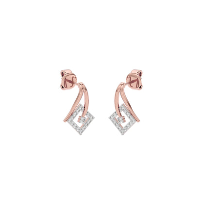 Infinite Brilliance Diamond Earrings 18 KT / Rose Gold