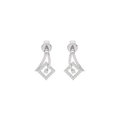 Infinite Brilliance Diamond Earrings 18 KT / White Gold