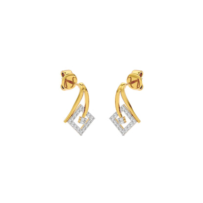 Infinite Brilliance Diamond Earrings 18 KT / Yellow Gold
