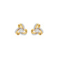 Twilight Lace Diamond Earring 18 KT / Yellow Gold