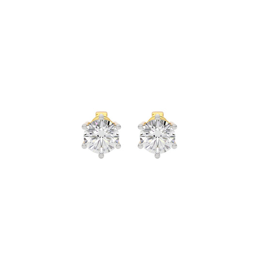 Luxe Luminaire Diamond Earrings 18 KT / Yellow Gold