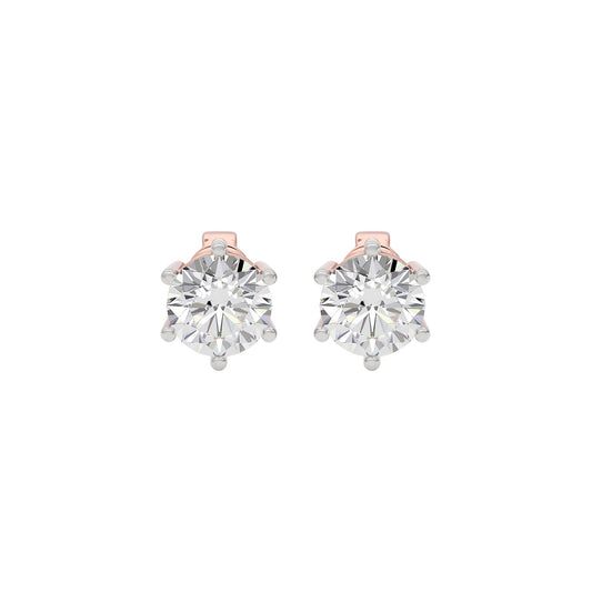 Seraphic Splendor Diamond Earrings 18 KT / Rose Gold