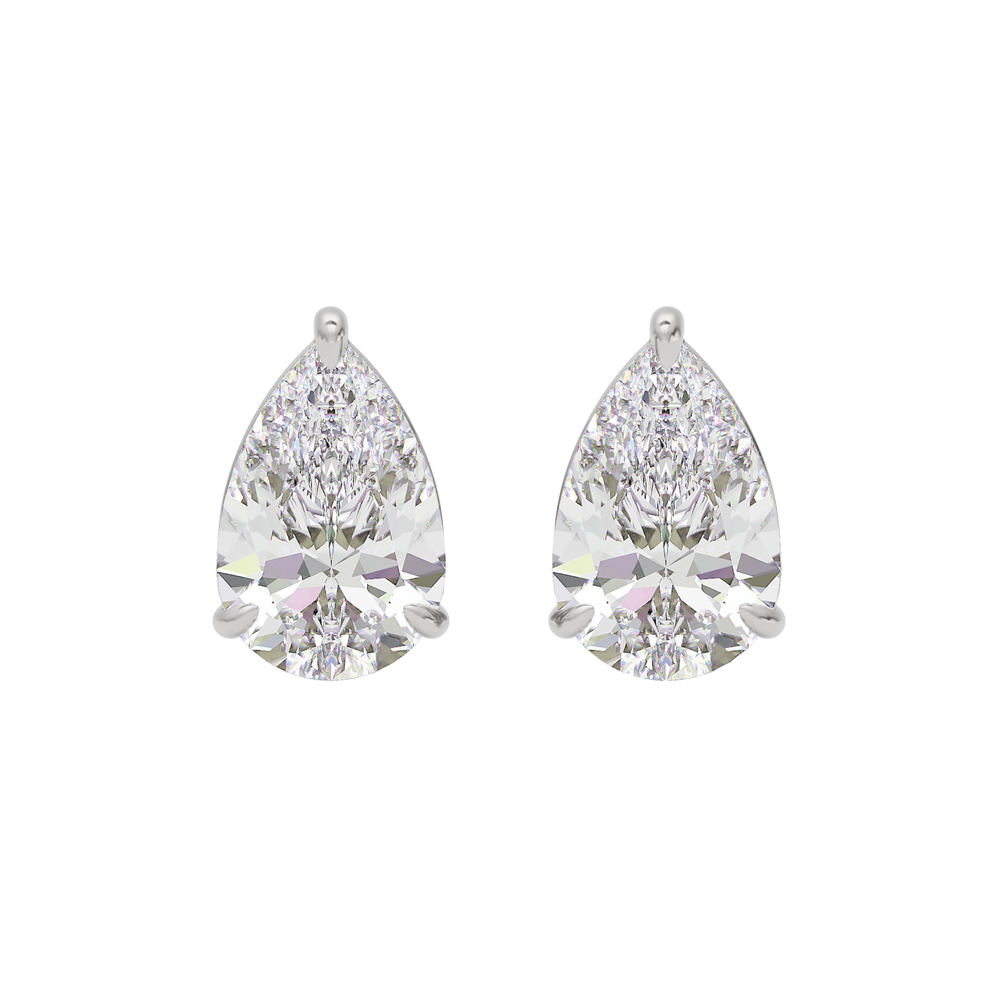 Diamond Cascade Charm Earring