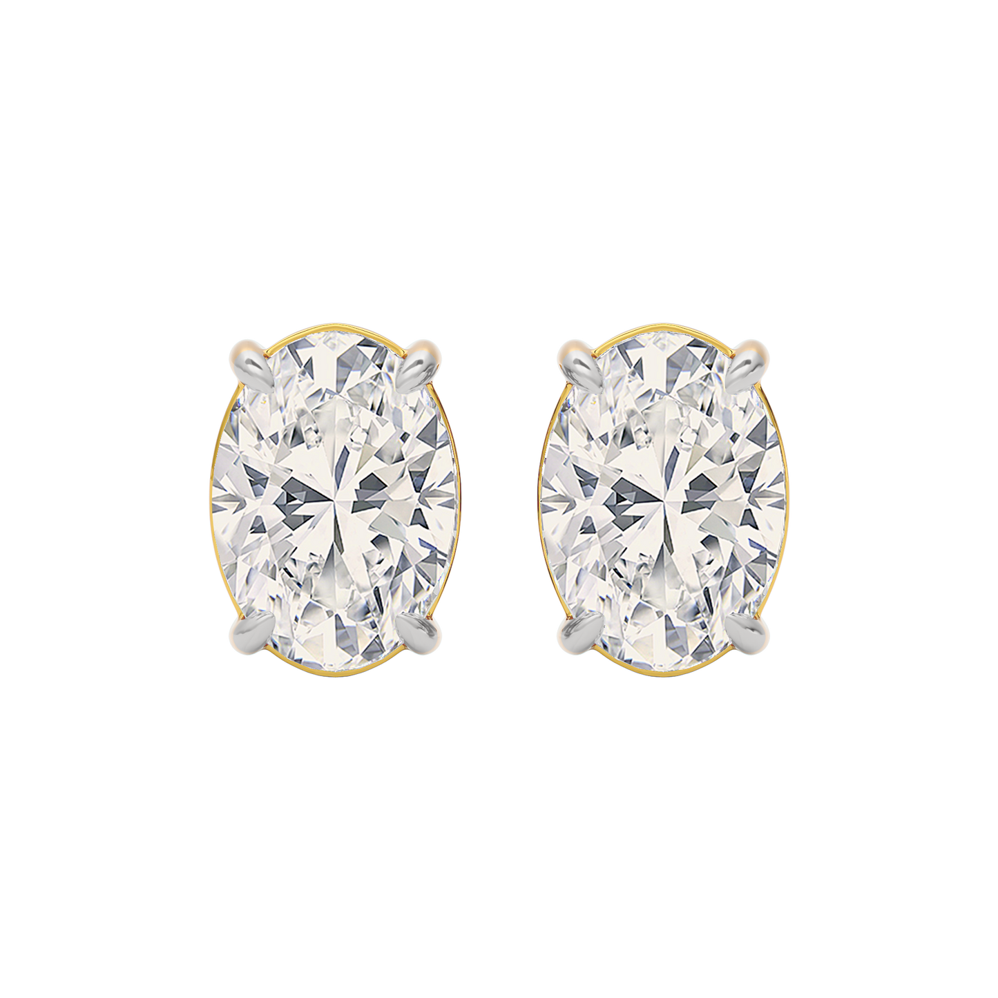 Sapphire Blaze Diamond Earring