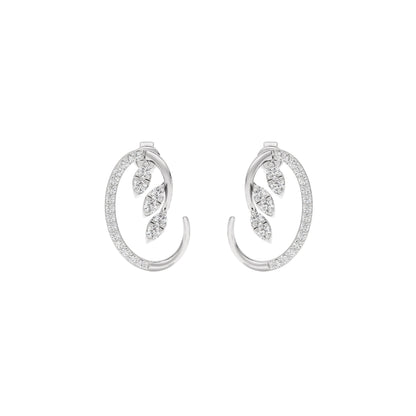 Crystal Breeze Diamond Earring 18 KT / White Gold