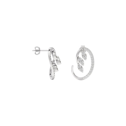 Crystal Breeze Diamond Earring 18 KT / White Gold