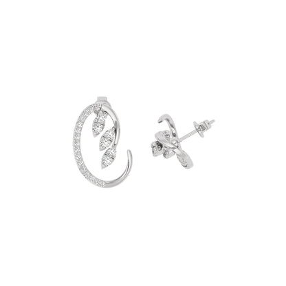 Crystal Breeze Diamond Earring 18 KT / White Gold