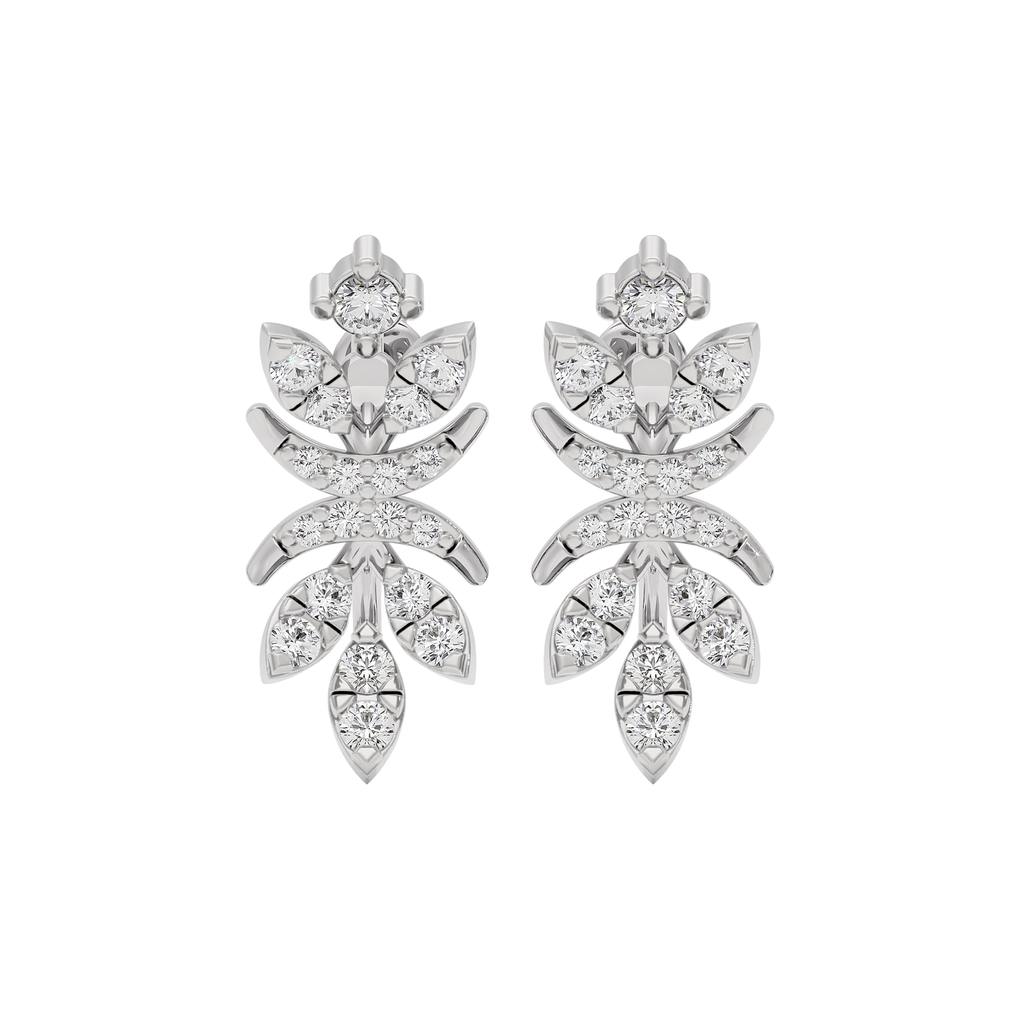 Crystal Breeze Diamond Earring