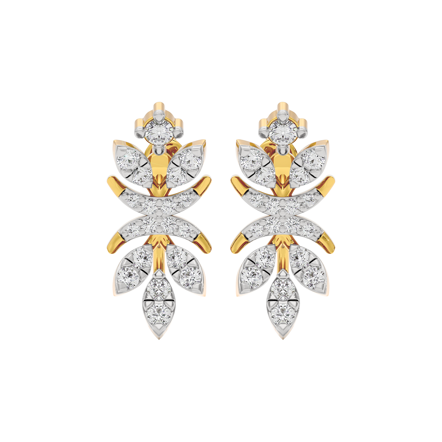 Crystal Breeze Diamond Earring