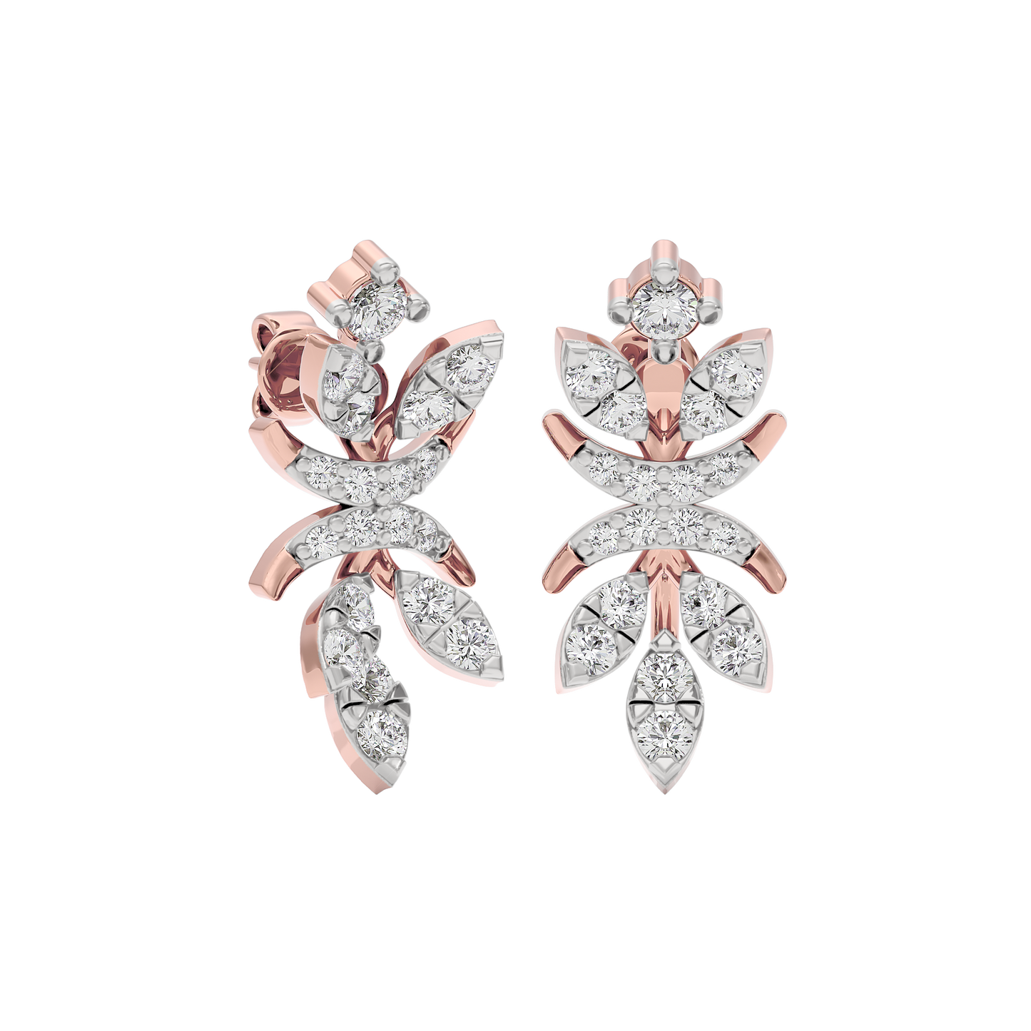 Crystal Breeze Diamond Earring