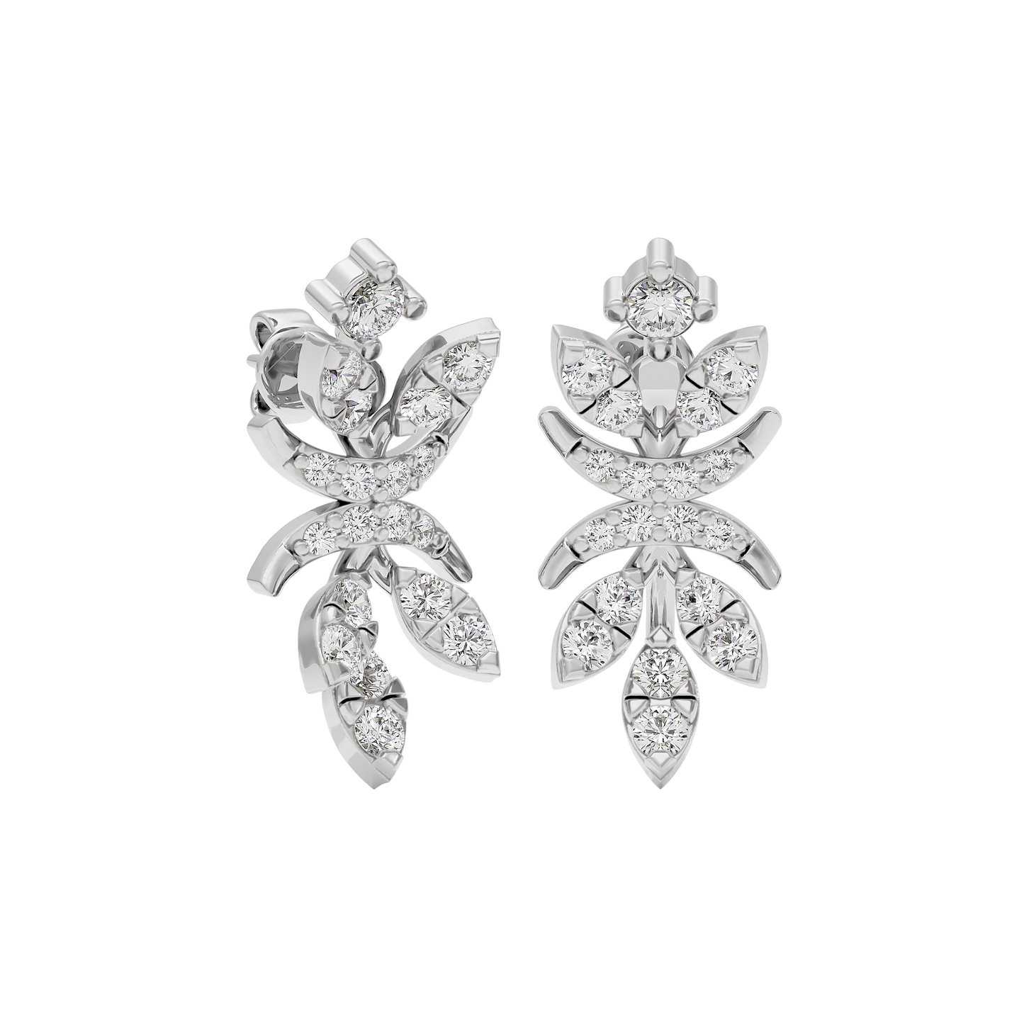 Crystal Breeze Diamond Earring