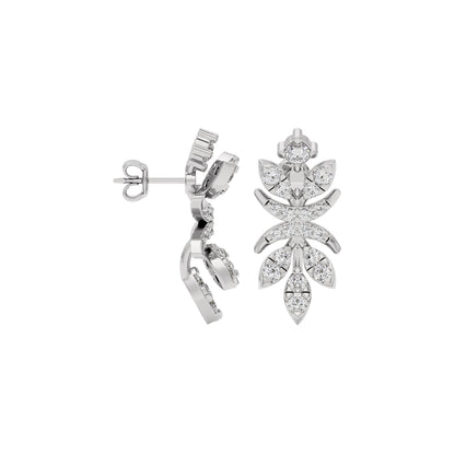 Crystal Breeze Diamond Earring 18 KT / White Gold