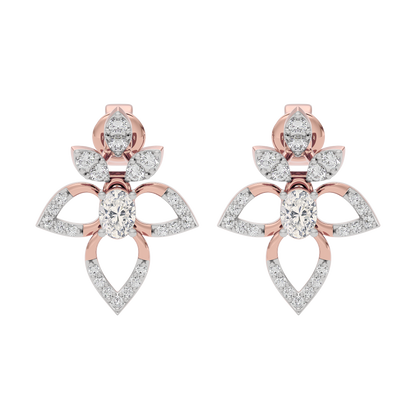 Diamond Mirage Drop Earring