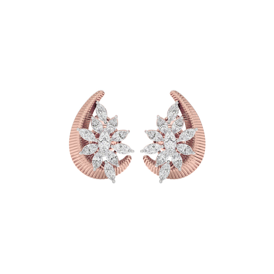 Starlight Essence Diamond Earring 18 KT / Rose Gold