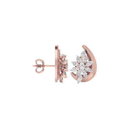 Starlight Essence Diamond Earring 18 KT / Rose Gold